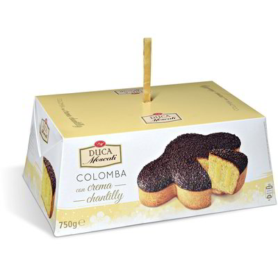 Colomba con crema chantilly