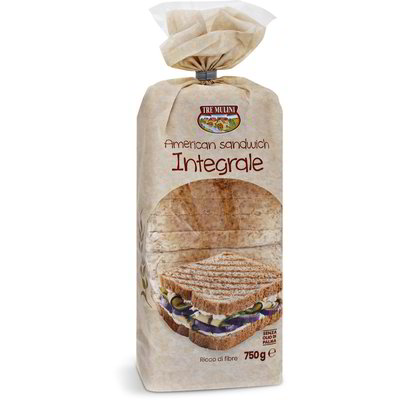 Pane integrale per sandwich