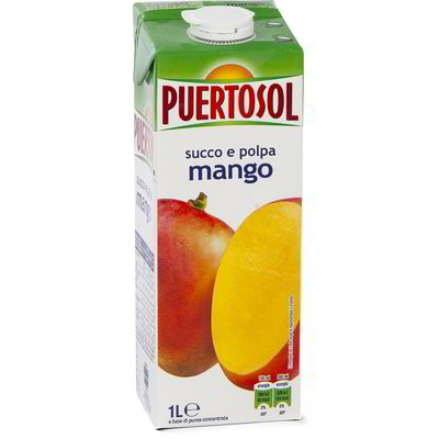 Succo e polpa mango