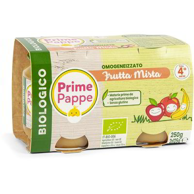 Omogeneizzato frutta mista biologico