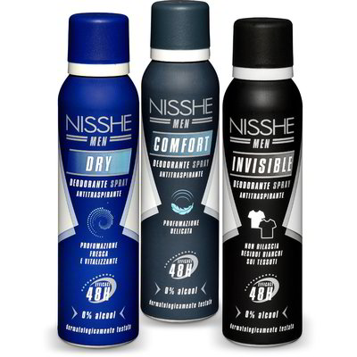 Deodorante uomo spray varie profumazioni