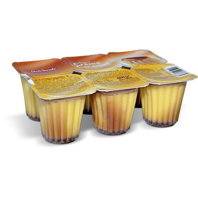 Dessert crème caramel