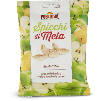 Spicchi di mela disidratati