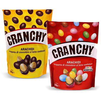 Arachidi ricoperte di cioccolato al latte "Choco balls"