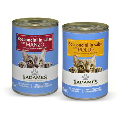 Bocconcini in salsa con manzo/con pollo