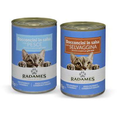 Bocconcini in salsa con pesce/con selvaggina