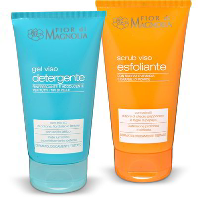 Gel viso detergente/Scrub viso esfoliante