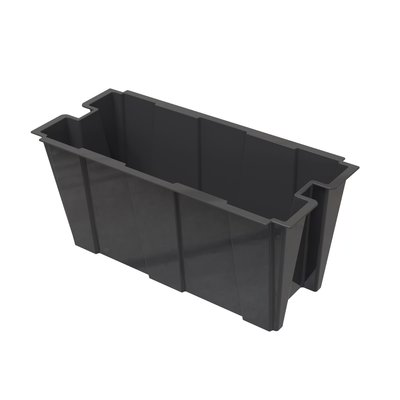 Vaso interno per fioriera separè - Nero