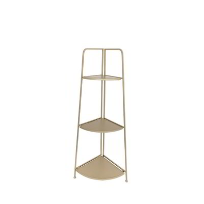 Scaffale angolare 3 ripiani 49x33x113h cm - crema
