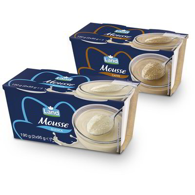 Mousse bianca / al caffè