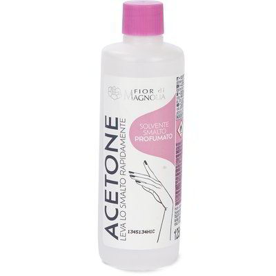 Acetone solvente smalto profumato