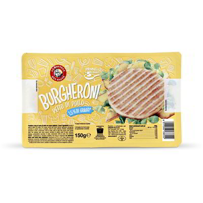 Burgheroni di petto di pollo