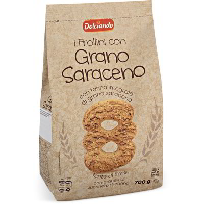 Biscotti frollini con grano saraceno
