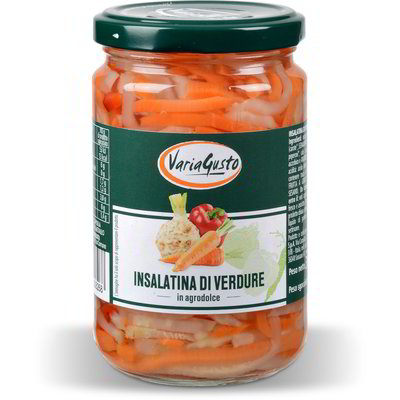 Insalatina di verdure in agrodolce