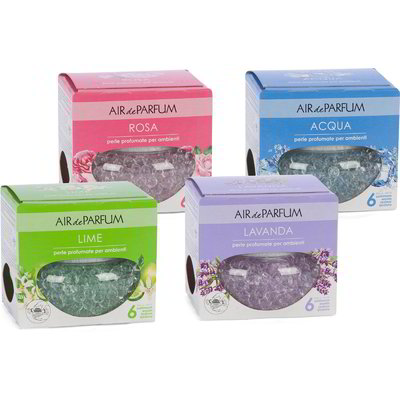 Deodorante per ambiente in perle di gel