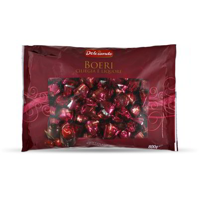 Cioccolatini boeri con ciliegia e liquore