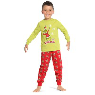 Pigiama adulto/bambino Grinch/Simpson
