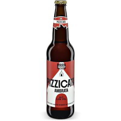 Birra pugliese pizzicata ambrata