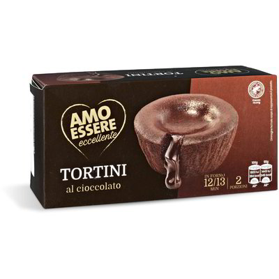 Tortini al cioccolato surgelati