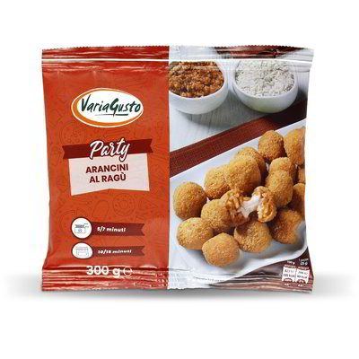 Arancini al ragù surgelati