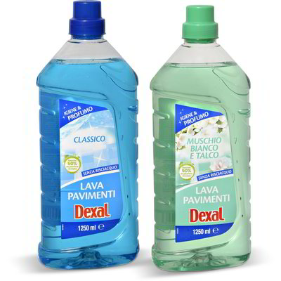 Detersivo lavapavimenti classico/muschio bianco e talco