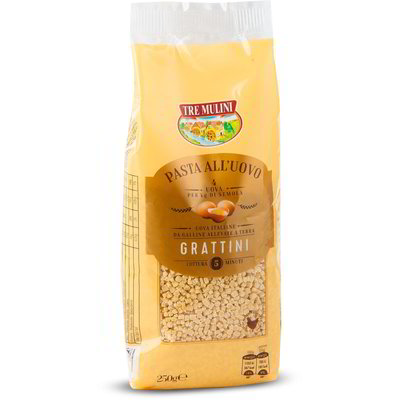 Pasta all'uovo grattini