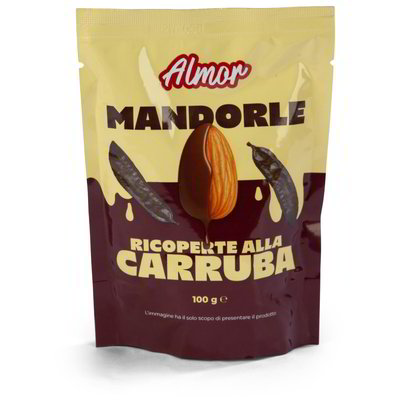 Mandorle ricoperte alla carruba