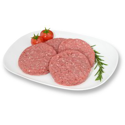 Hamburger bovino adulto confezione famiglia