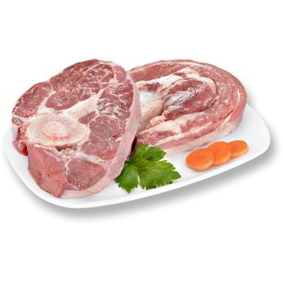 Bollito di bovino adulto con osso