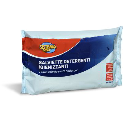 Salviette detergenti igienizzanti 80 pezzi