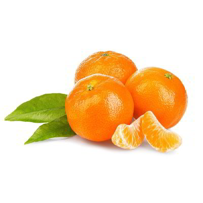 Clementine con foglia