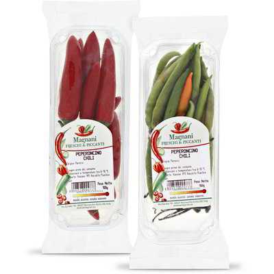 Peperoncini chili rossi/verdi