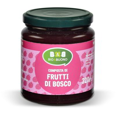 Composta ai frutti di bosco bio