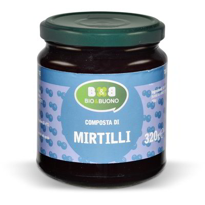 Composta di mirtilli bio