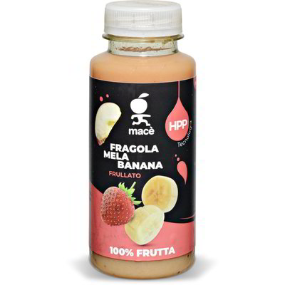 Frullato di fragola, mela e banana