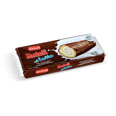 Merendina "Rotolì" farcito al latte