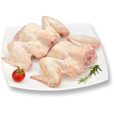 Ali di pollo non separate