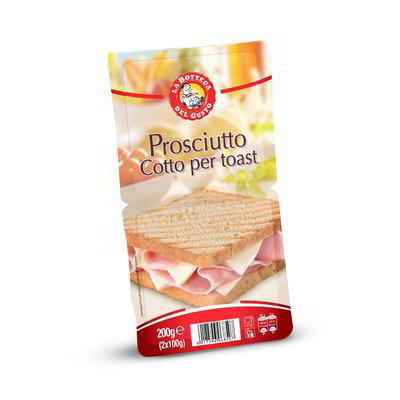 Prosciutto cotto a fette per toast