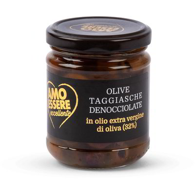 Olive taggiasche denocciolate
