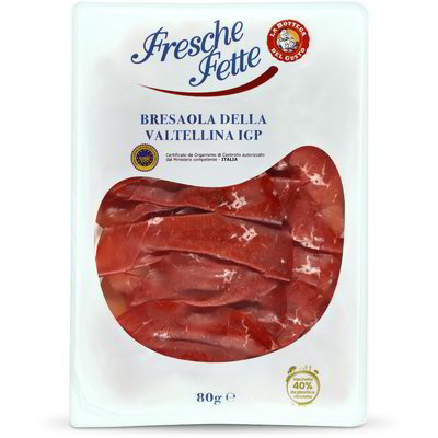 Bresaola della Valtellina IGP a fette