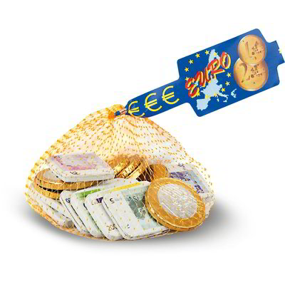 Cioccolatini monete e banconote