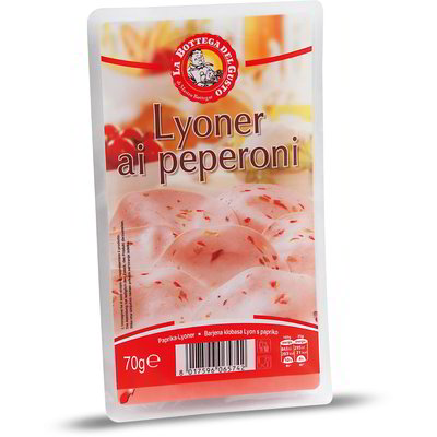 Affettato Lyoner ai peperoni