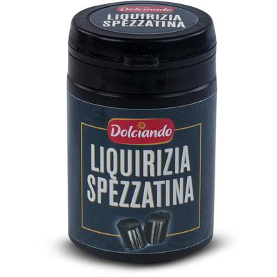 Caramelle di liquirizia spezzatina