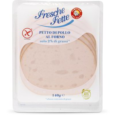 Petto di pollo al forno a fette