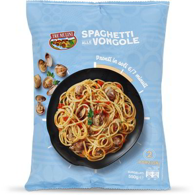 Spaghetti alle vongole surgelati