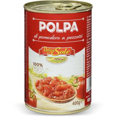 Polpa di pomodoro a pezzetti