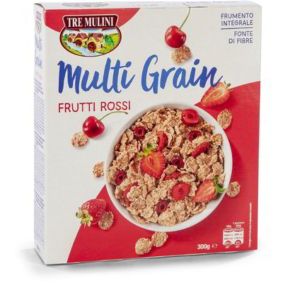 Cereali multi grain frutti rossi