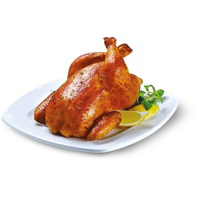 Pollo arrosto aromatizzato