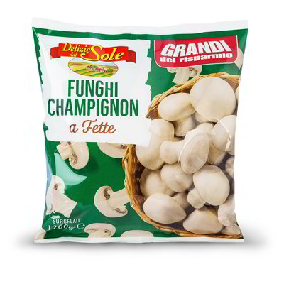 Funghi champignon a fette surgelati