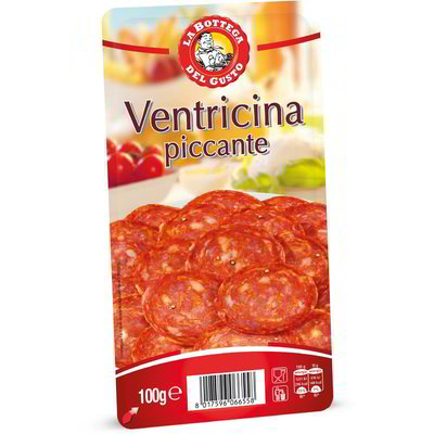 Ventricina piccante a fette